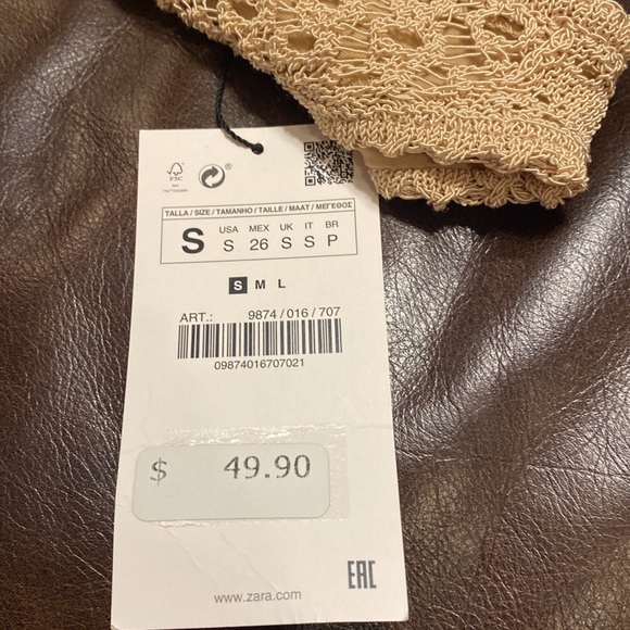 Zara sleeveless midi lace dress with underlay slip - Picture 14 of 14